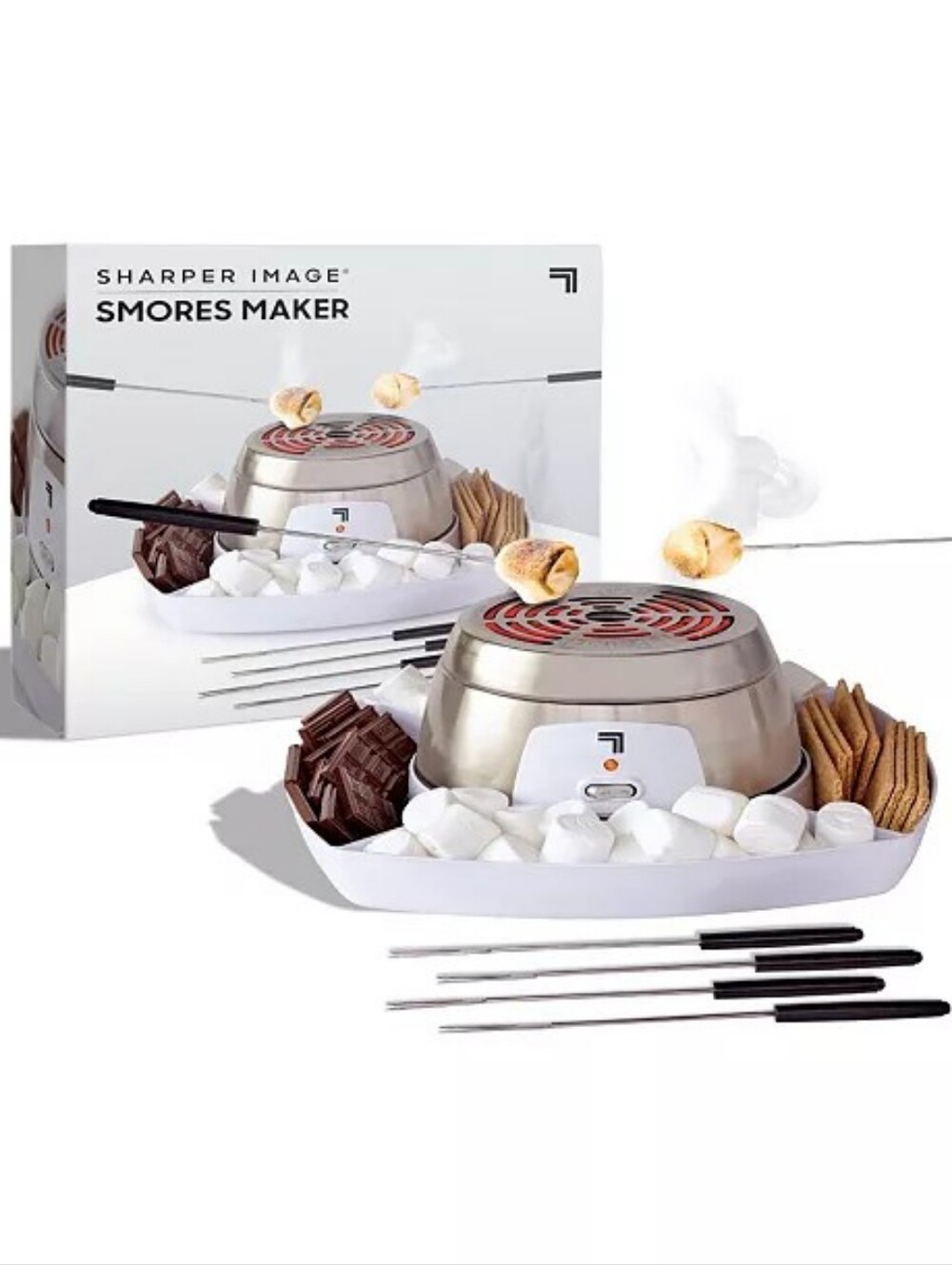 Sharper Image Electric Tabletop S'mores Maker for Indoors